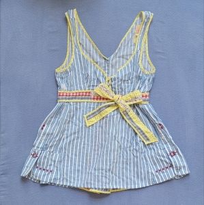 Free People Patchwork Tank